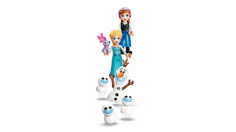 LEGO Disney Princess Elsa's Ice Castle & Snow Ride Adventure (43281)