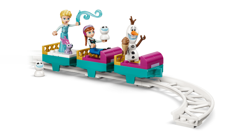 LEGO Disney Princess Elsa's Ice Castle & Snow Ride Adventure (43281)