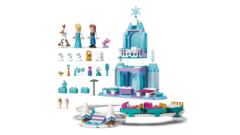 LEGO Disney Princess Elsa's Ice Castle & Snow Ride Adventure (43281)