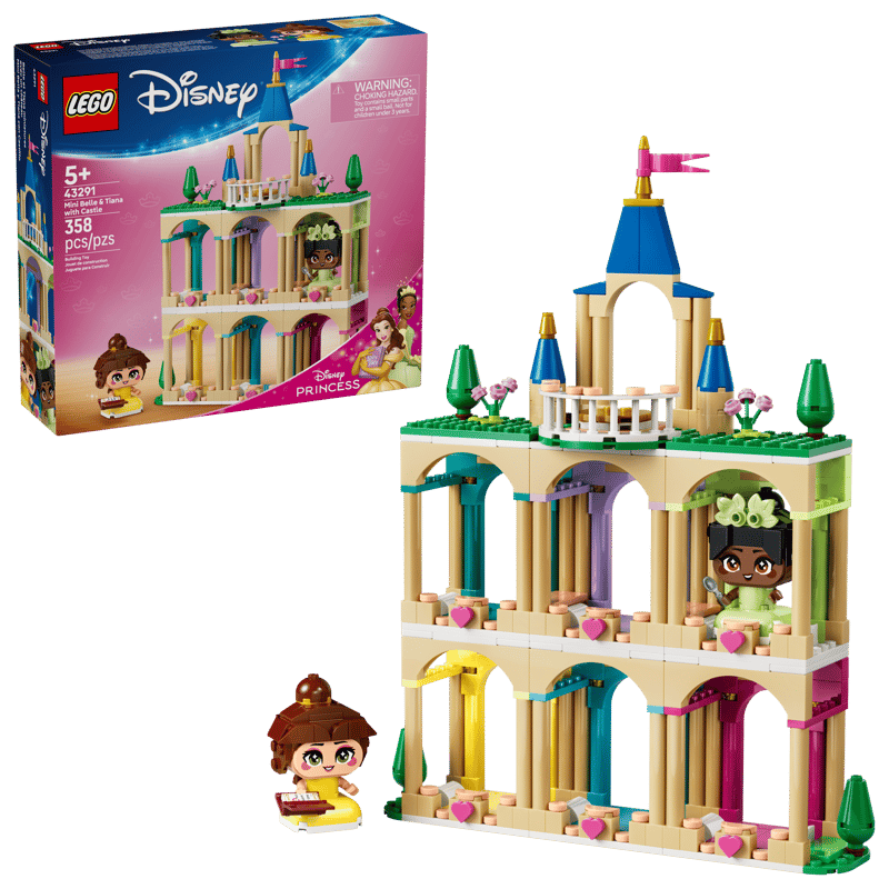 LEGO Disney Princess Mini Belle & Tiana with Castle (43291)