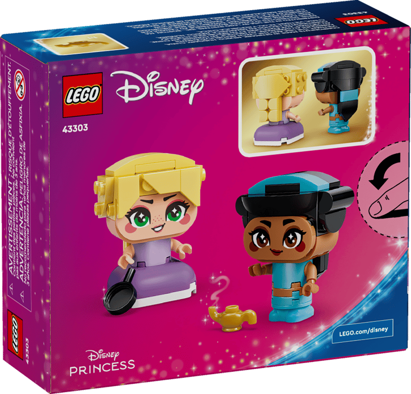 LEGO Disney Princess Mini Jasmine & Rapunzel (43303)
