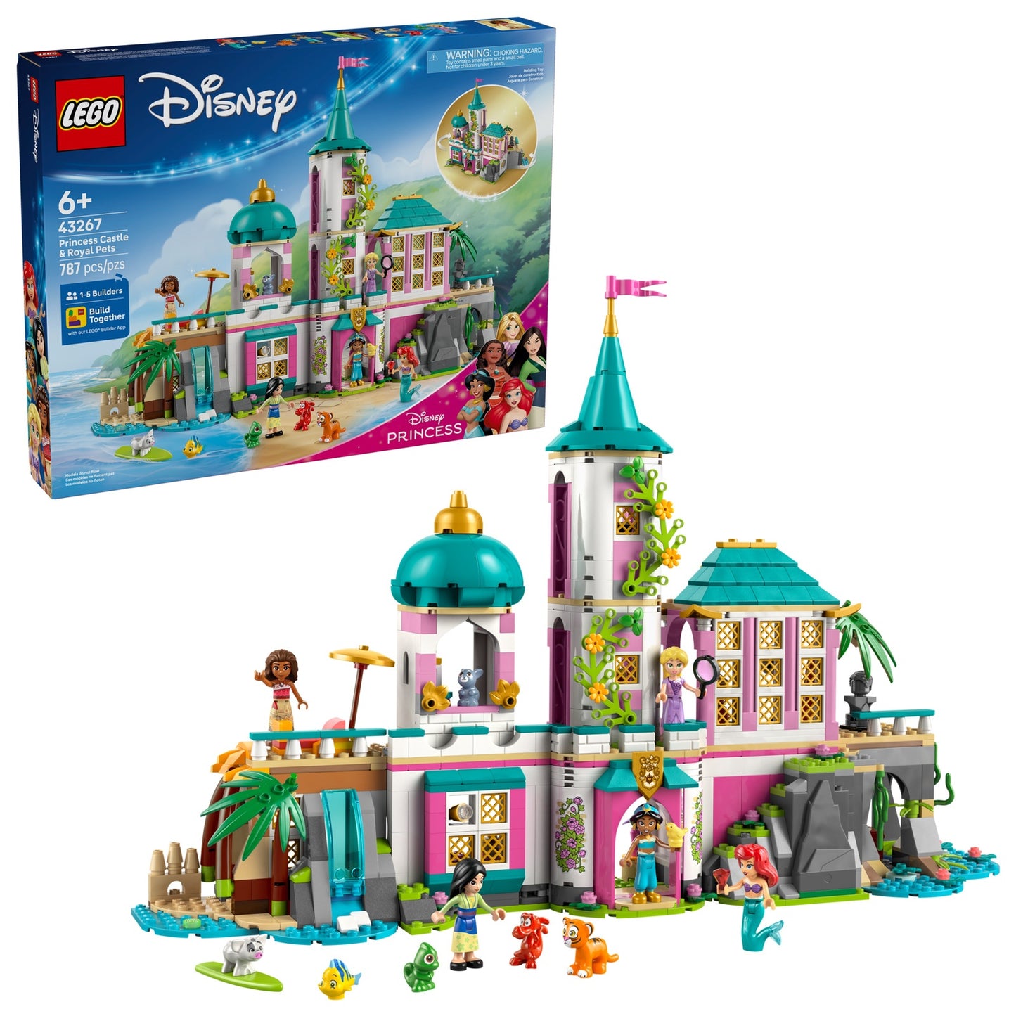LEGO Disney Princess Castle & Royal Pets (43267)