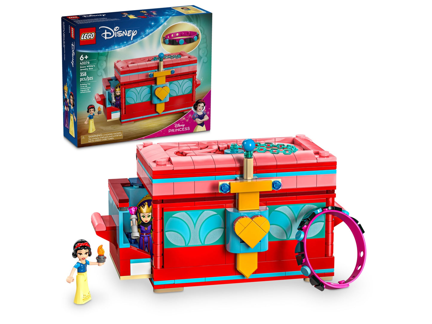 LEGO Disney Princess Snow White's Jewelry Box (43276)