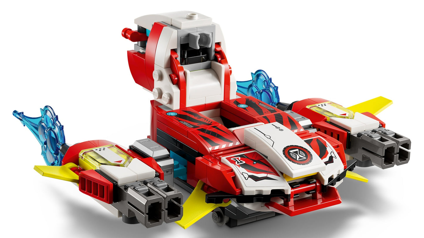 LEGO DreamZzz Cooper's Tiger Mech and Zero's Hot Rod Car (71497)
