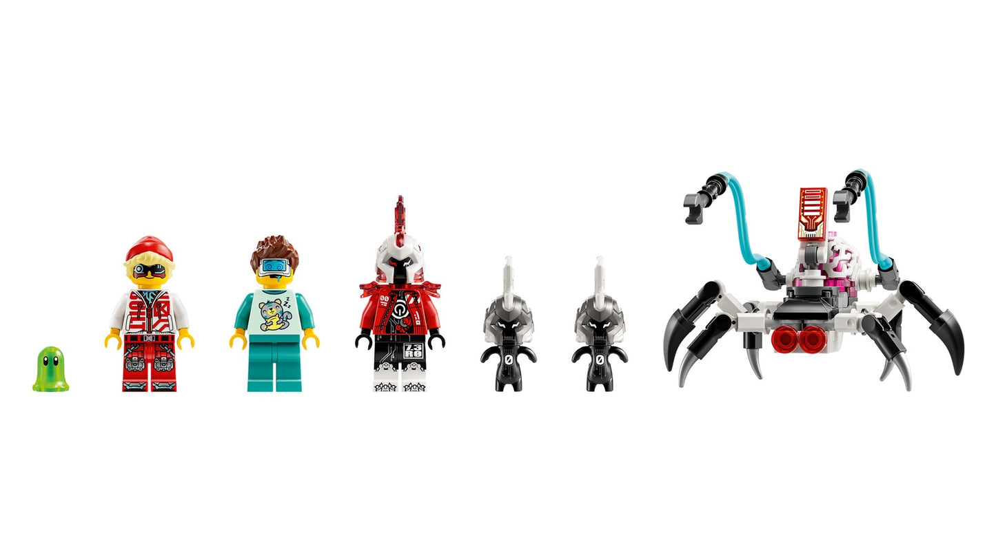 LEGO DreamZzz Cooper's Tiger Mech and Zero's Hot Rod Car (71497)