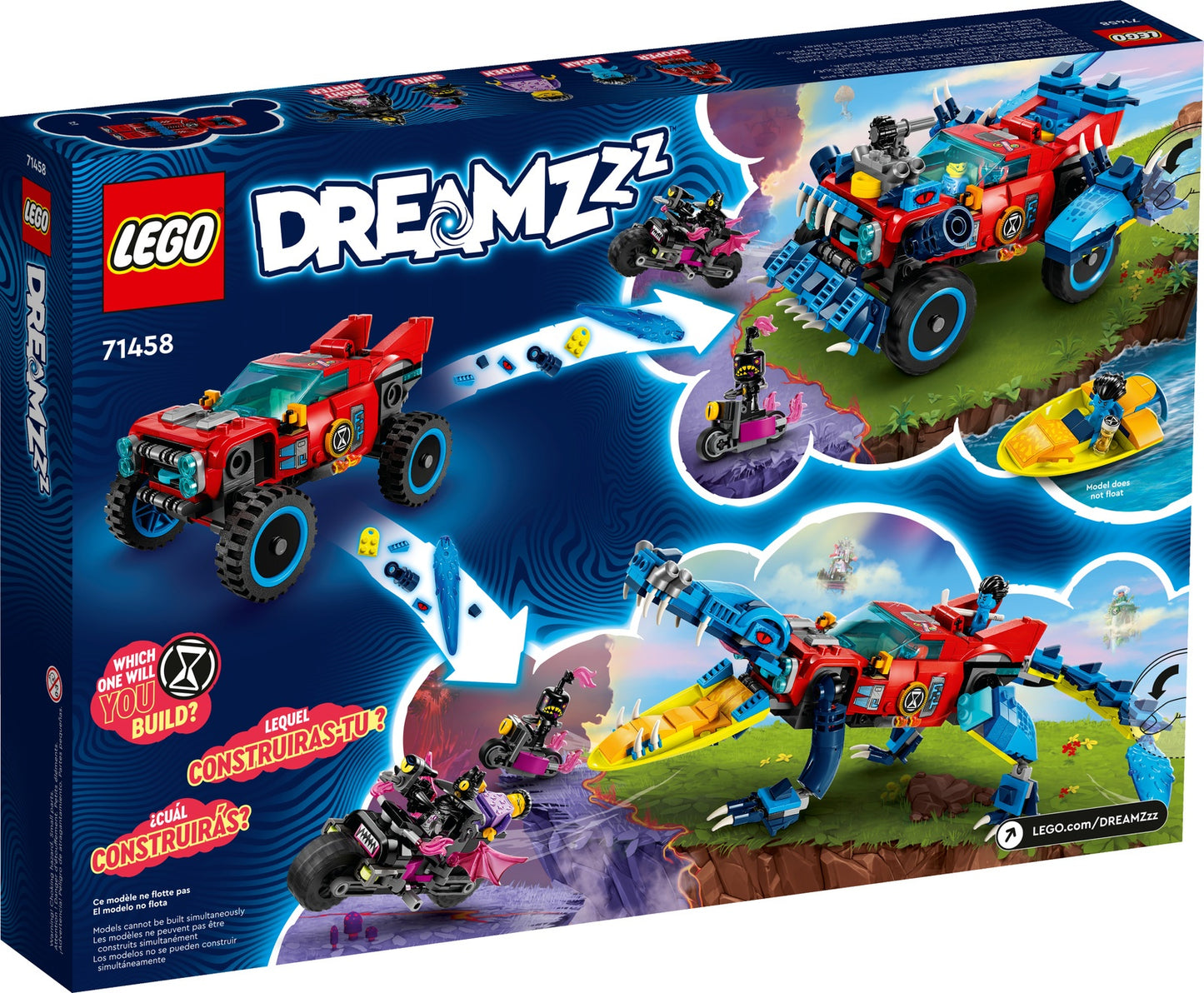 LEGO DreamZzz Crocodile Car (71458)