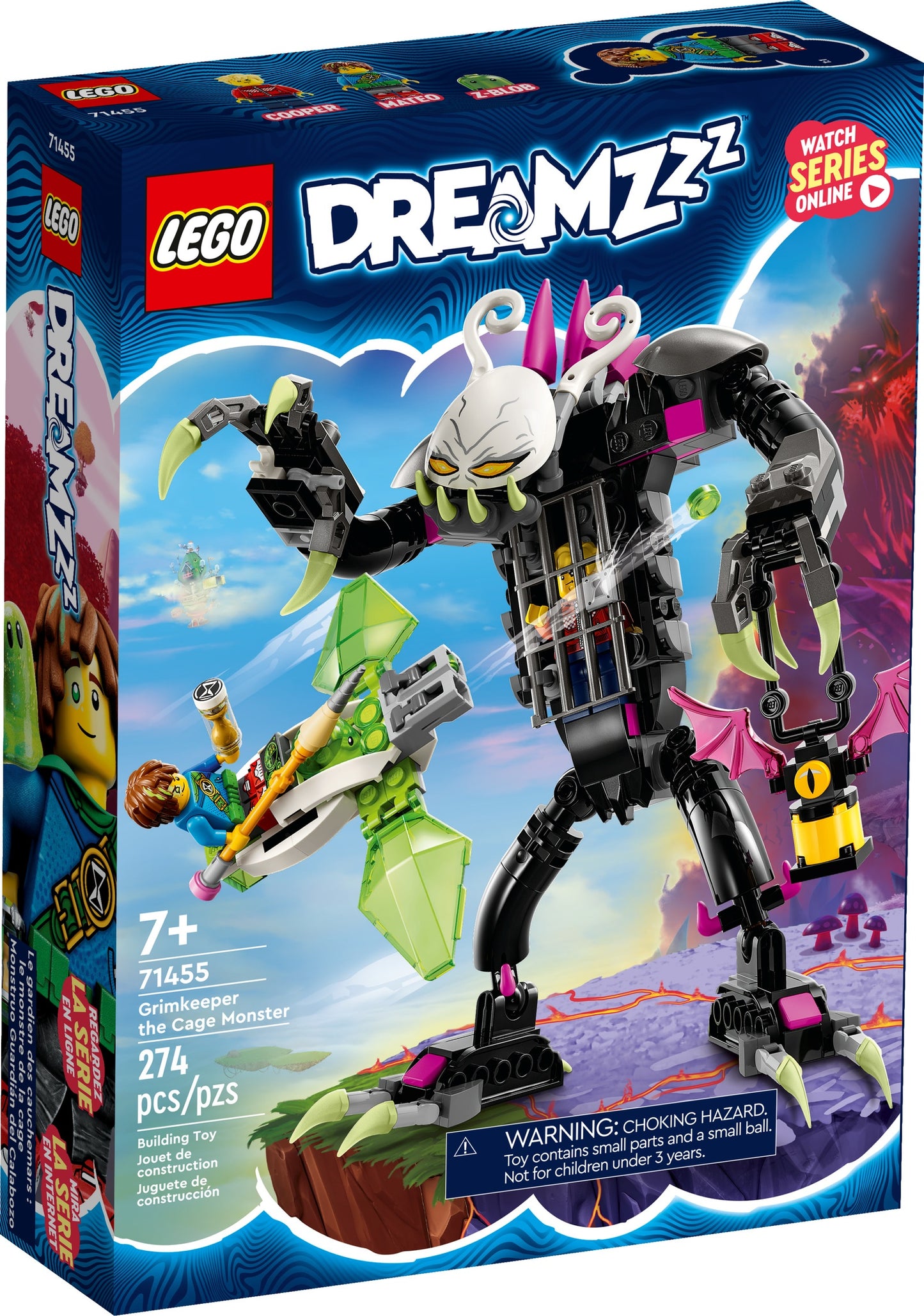 LEGO DreamZzz Grimkeeper the Cage Monster (71455)