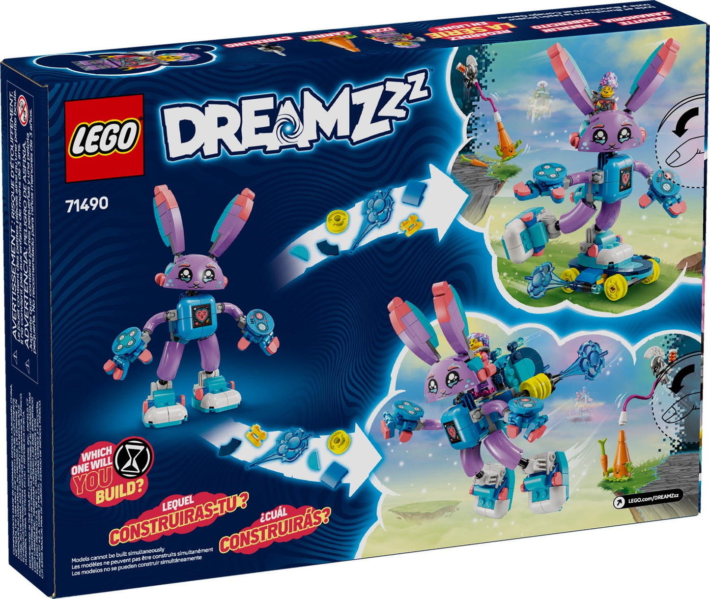 LEGO DreamZzz Izzie and Bunchurro the Gaming Bunny (71490)