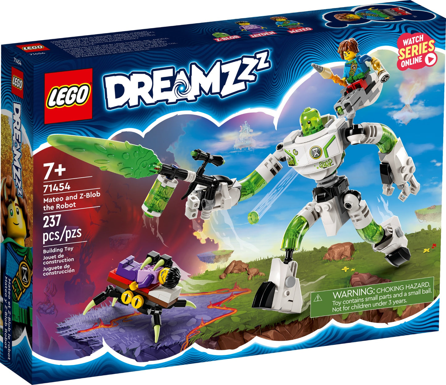 LEGO DreamZzz Mateo and Z-Blob the Robot (71454)