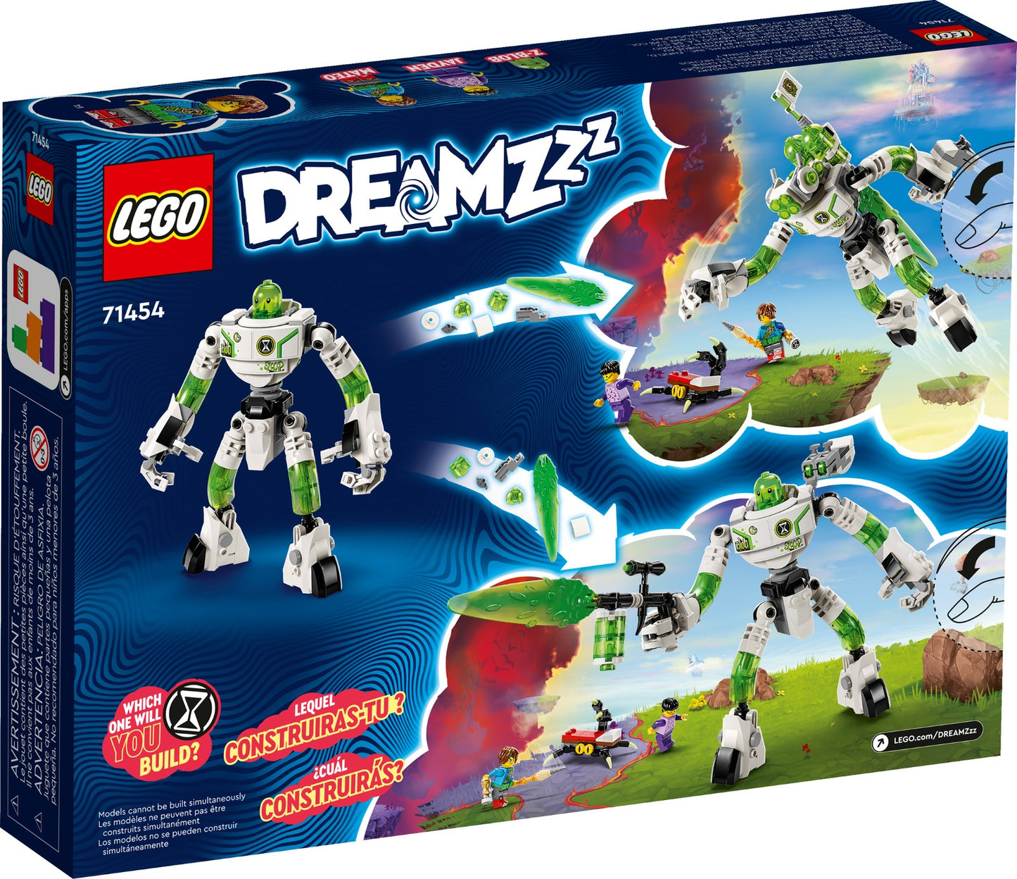 LEGO DreamZzz Mateo and Z-Blob the Robot (71454)