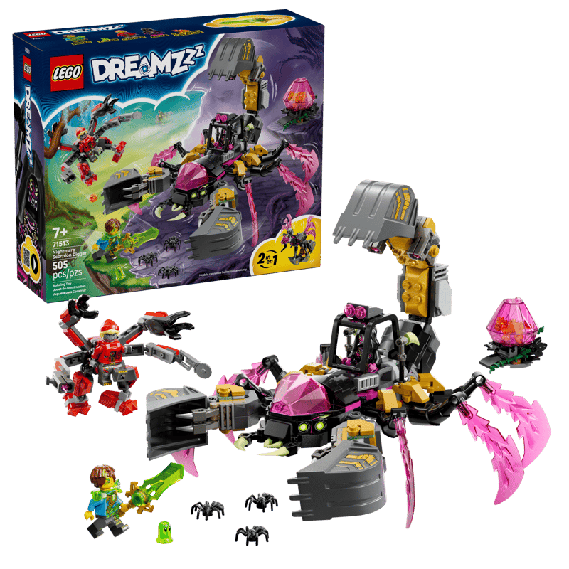 LEGO DreamZzz Nightmare Scorpion Digger (71513)