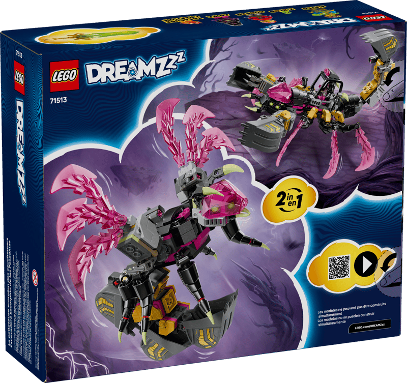 LEGO DreamZzz Nightmare Scorpion Digger (71513)