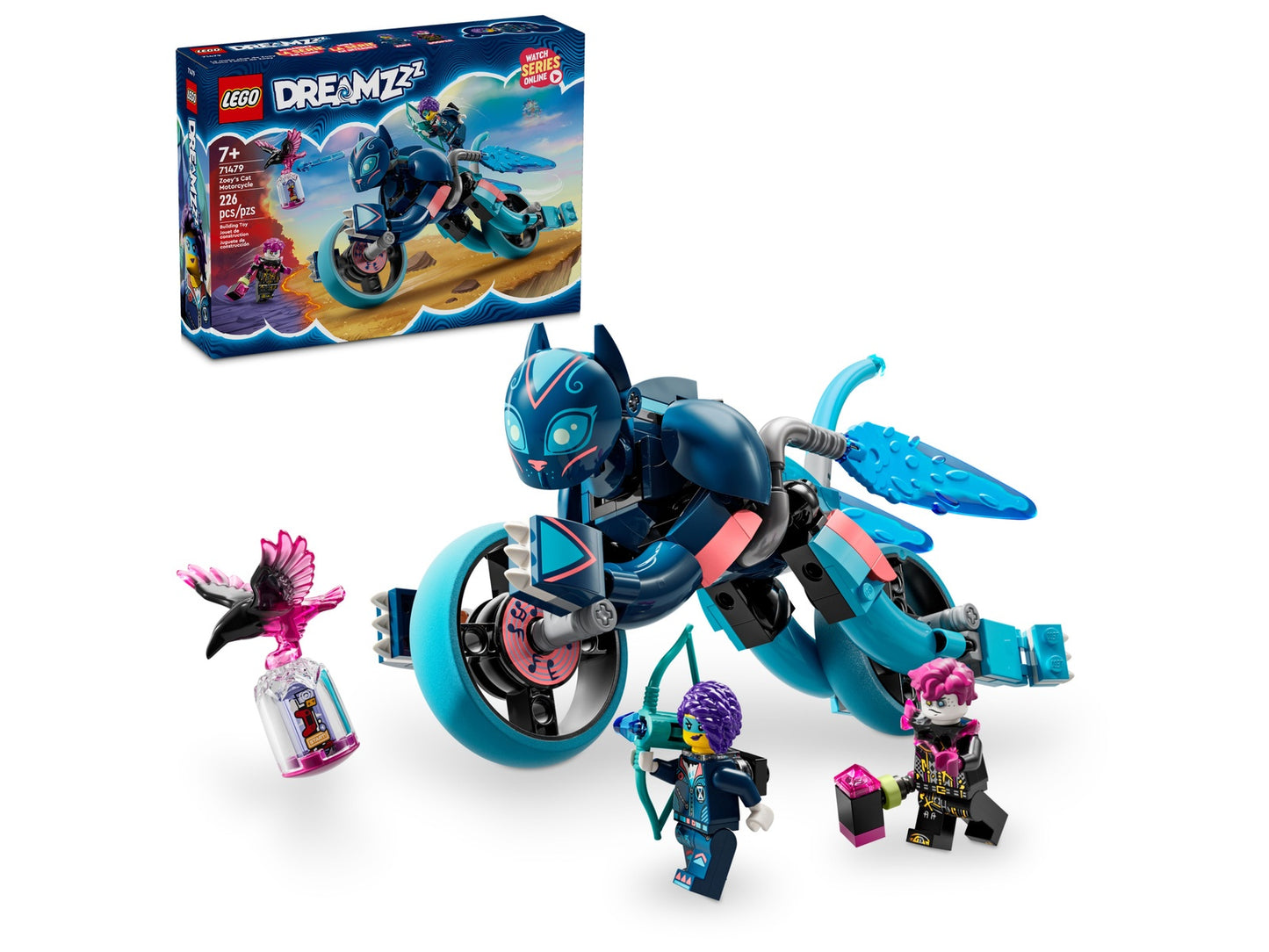 LEGO DreamZzz Zoey's Cat Motorcycle (71479)
