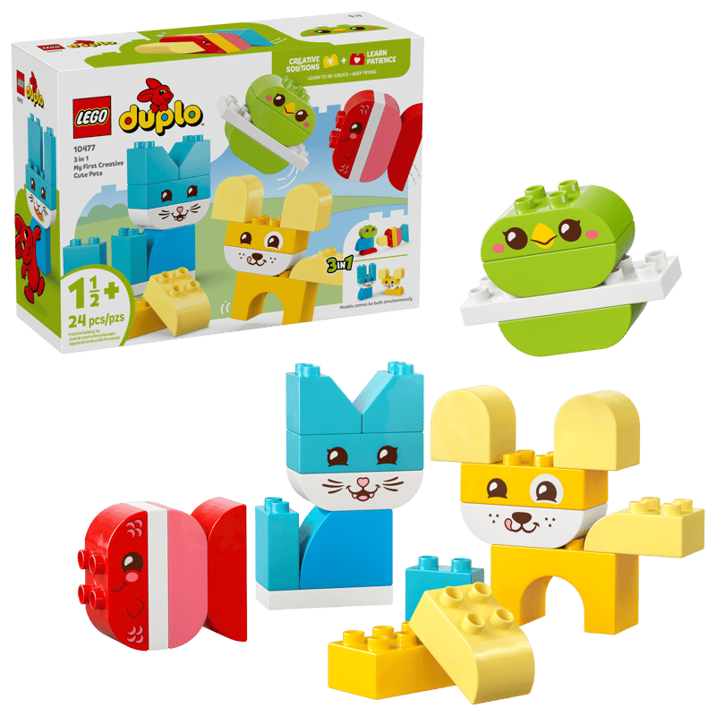 LEGO DUPLO My First 3 in 1 Creative Cute Pets (10477)