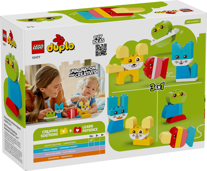 LEGO DUPLO My First 3 in 1 Creative Cute Pets (10477)