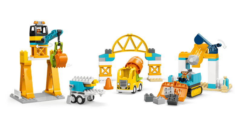 LEGO DUPLO Town 3 in 1 Construction Site and Vehicles (10476)
