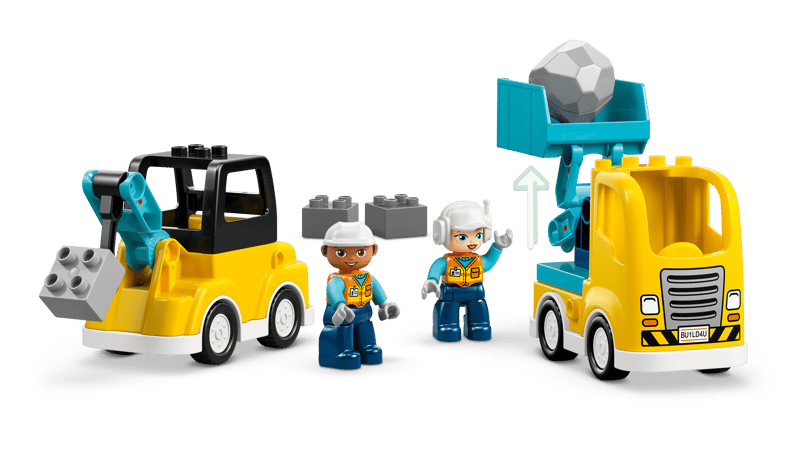 LEGO DUPLO Town 3 in 1 Construction Vehicles (10475)