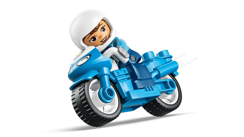 LEGO DUPLO Town Blue Police Motorcycle (10471)