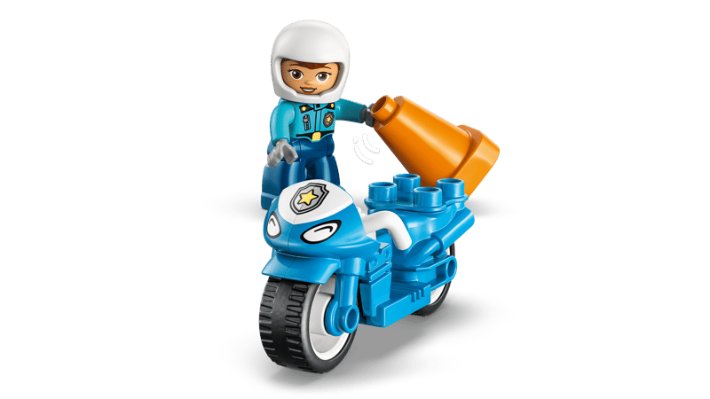 LEGO DUPLO Town Blue Police Motorcycle (10471)