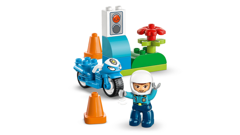 LEGO DUPLO Town Blue Police Motorcycle (10471)