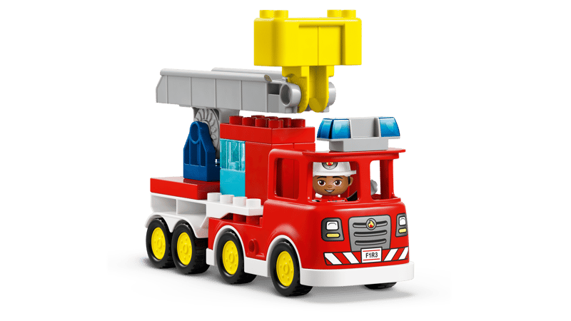 LEGO DUPLO Town Fire Truck with Hose and Firefighter (10473)