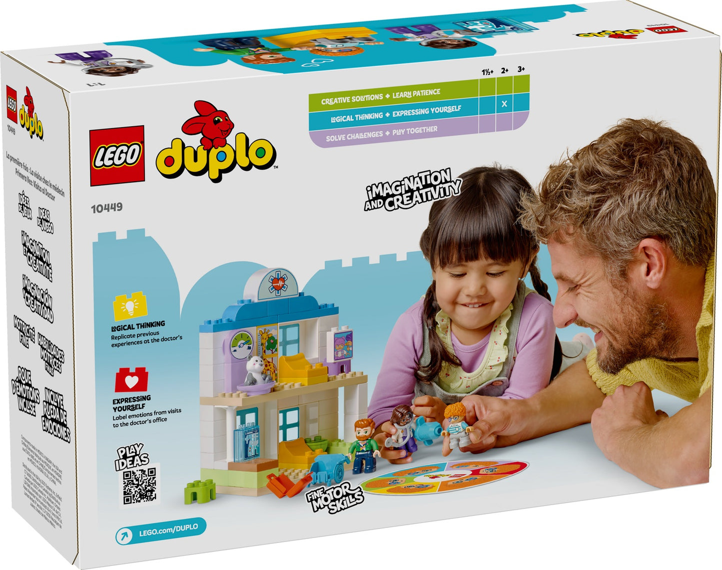 LEGO DUPLO Town First Time Visit to the Doctor (10449)