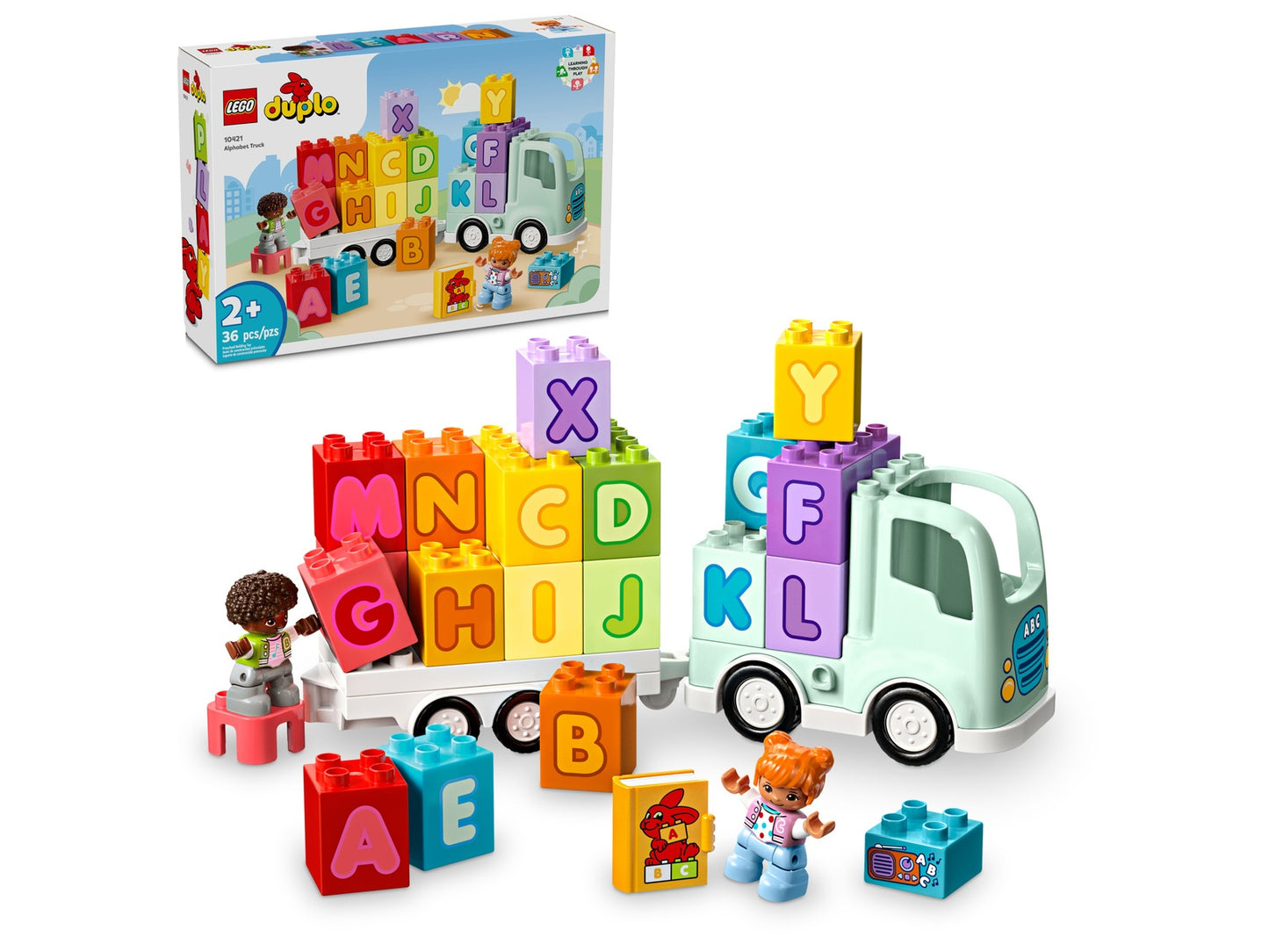 LEGO DUPLO Town Truck with the Alphabet (10421)