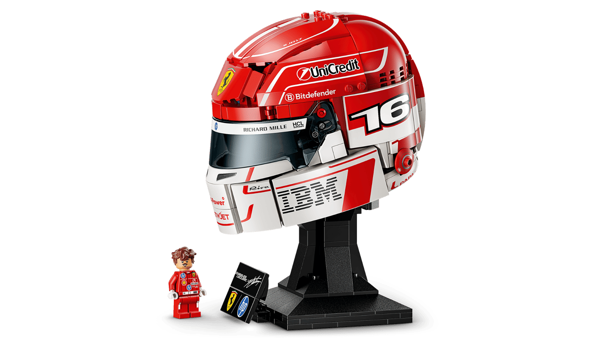 LEGO Editions Formula 1 Scuderia Ferrari HP Charles Leclerc Helmet (43014)