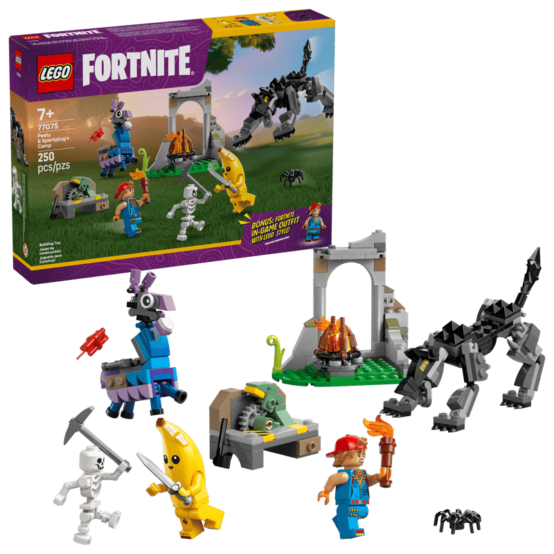 LEGO Fortnite Peely & Sparkplug's Camp (77075)