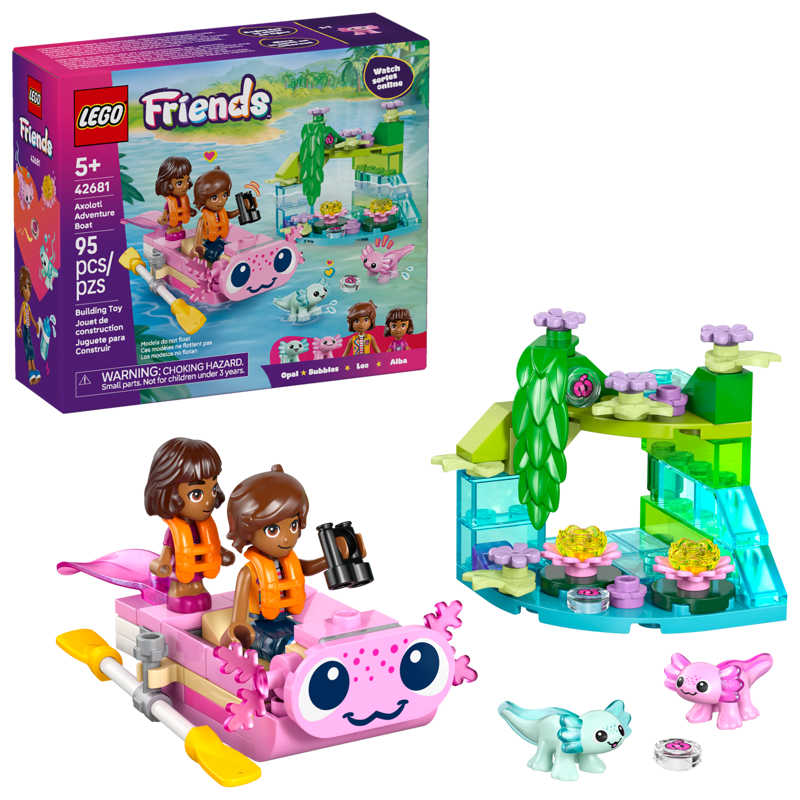 LEGO Friends Axolotl Adventure Boat (42681)
