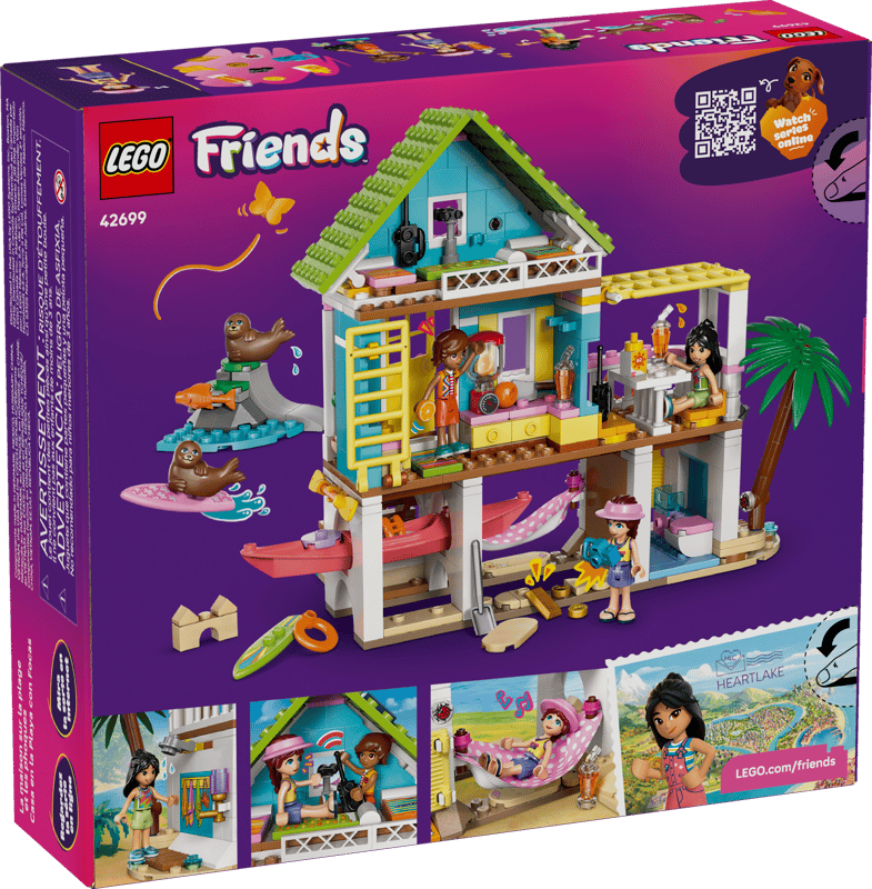 LEGO Friends Beach House with Seals (42699)