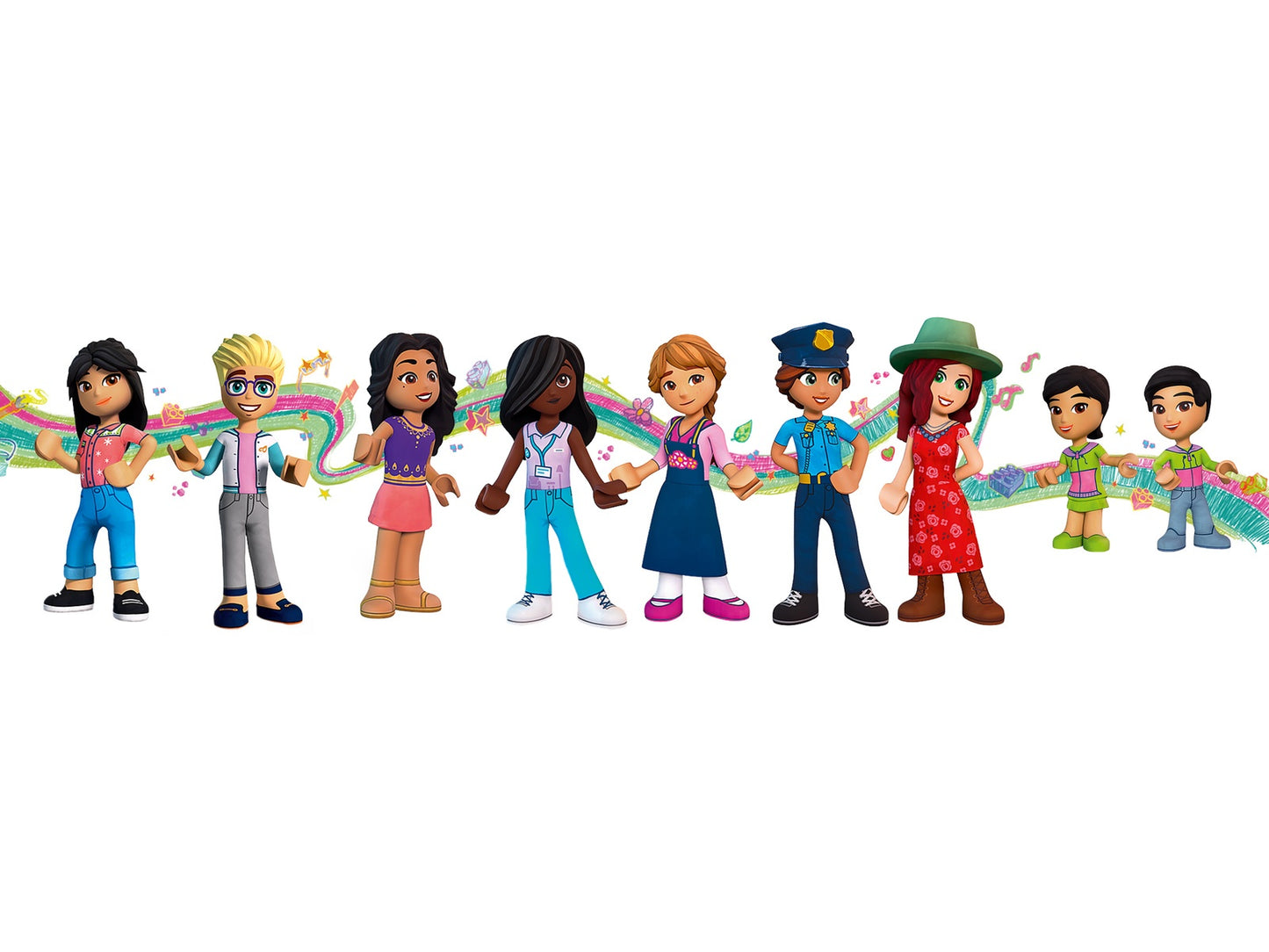 LEGO Friends Downtown Flower and Design Stores (41732)