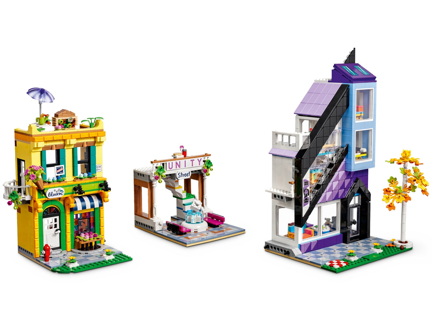LEGO Friends Downtown Flower and Design Stores (41732)
