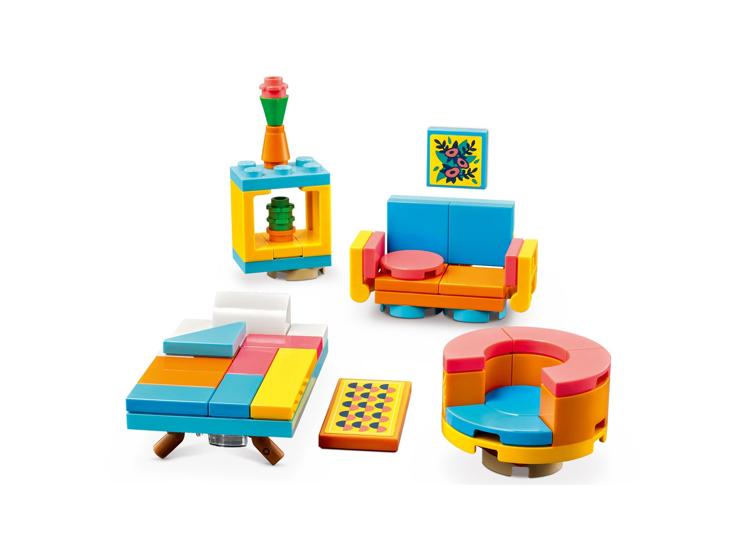 LEGO Friends Downtown Flower and Design Stores (41732)