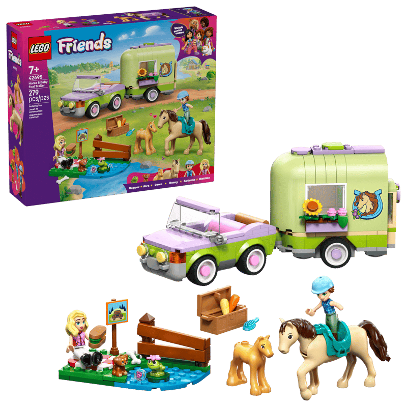 LEGO Friends Horse & Baby Foal Trailer (42695)