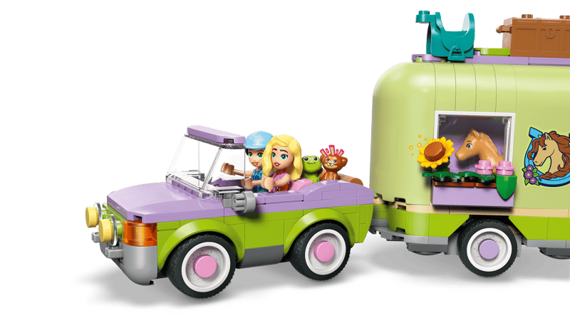LEGO Friends Horse & Baby Foal Trailer (42695)