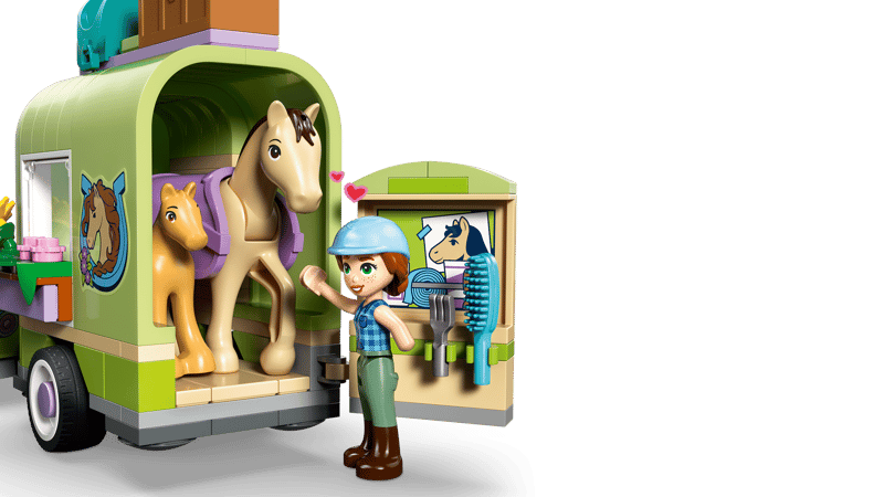 LEGO Friends Horse & Baby Foal Trailer (42695)