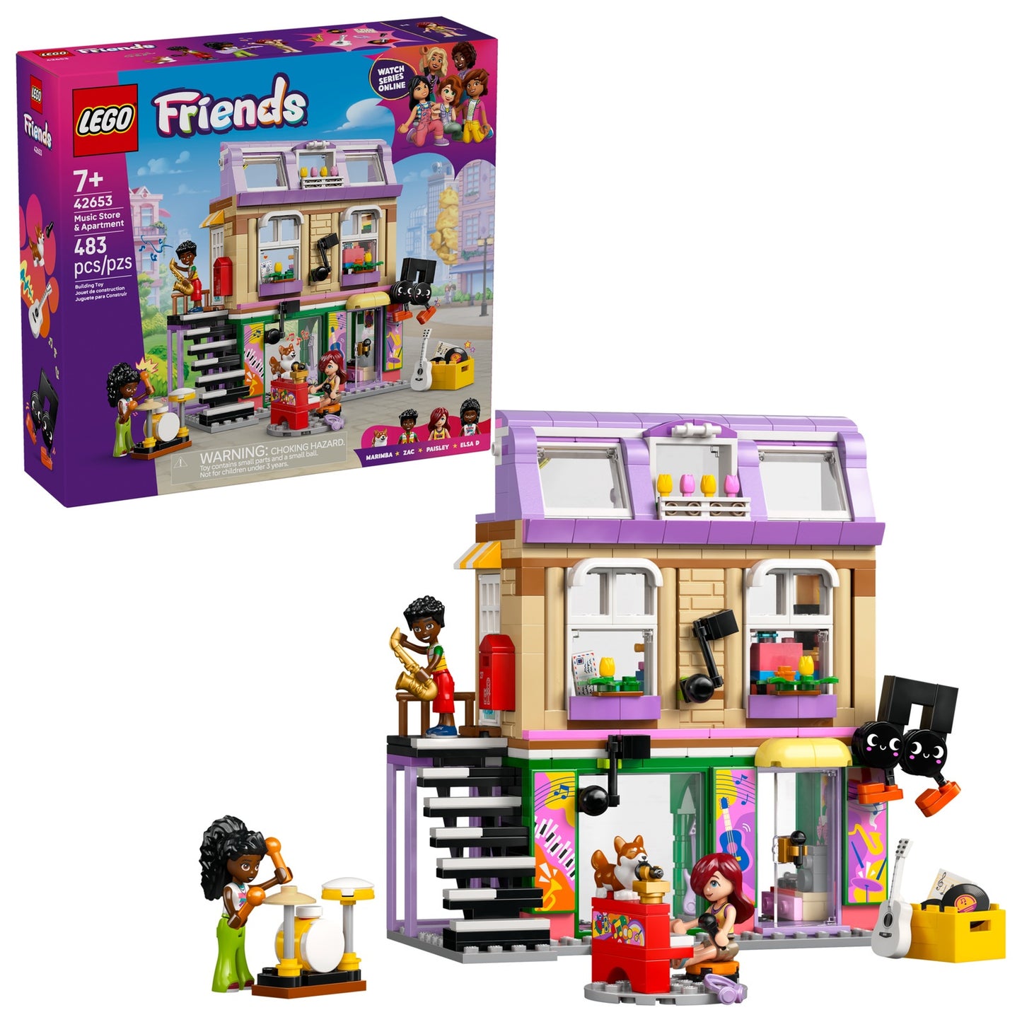 LEGO Friends Music Store & Apartment (42653)