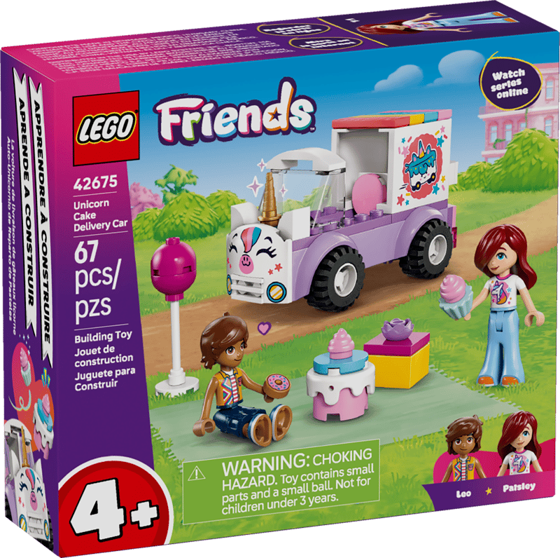 LEGO Friends Unicorn Cake Delivery Car (42675)