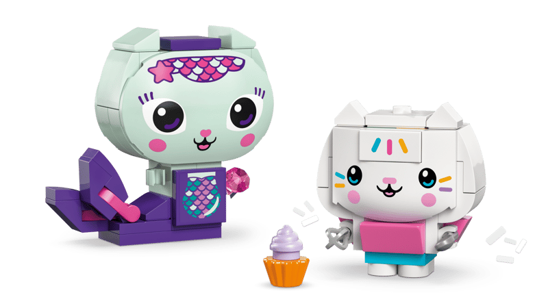 LEGO Gabby's Dollhouse Brick-Built Cat Friends (11215)