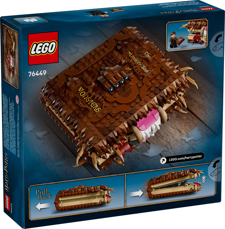 LEGO Harry Potter Chomping Monster Book of Monsters (76449)