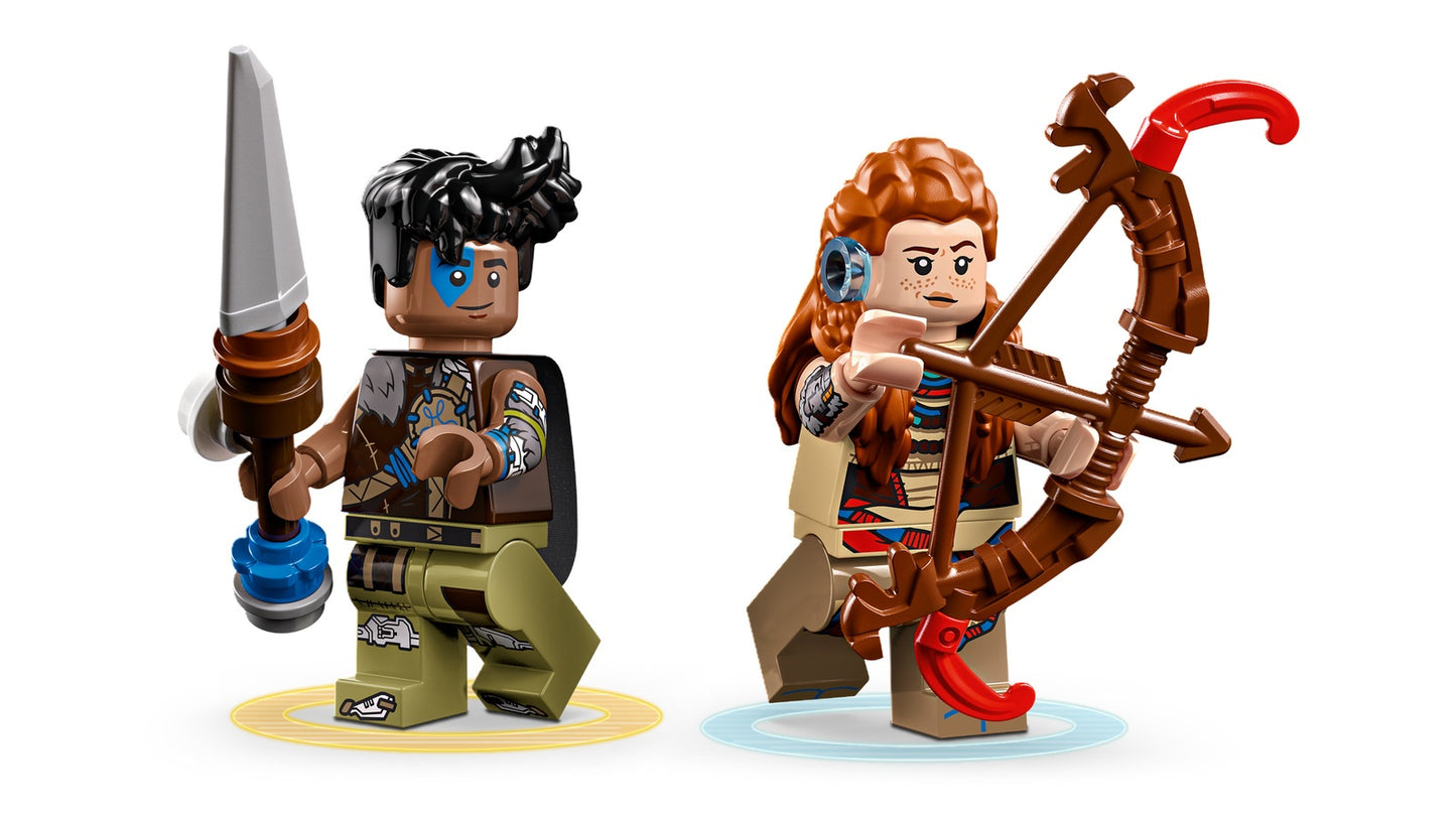 LEGO Horizon Aloy and Varl vs. Shell-Walker and Sawtooth (77037)