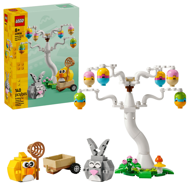 LEGO Iconic Easter Bunny and Chick Egg Hunt (40808)