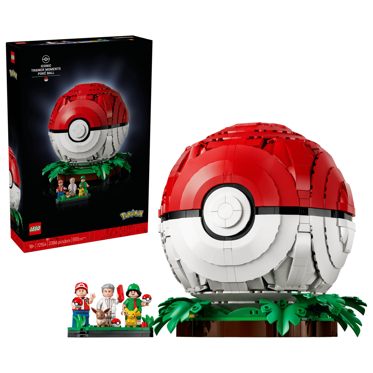 LEGO Iconic Trainer Moments Poké Ball (72154)