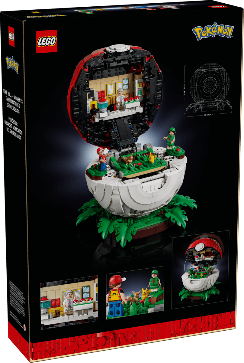 LEGO Iconic Trainer Moments Poké Ball (72154)