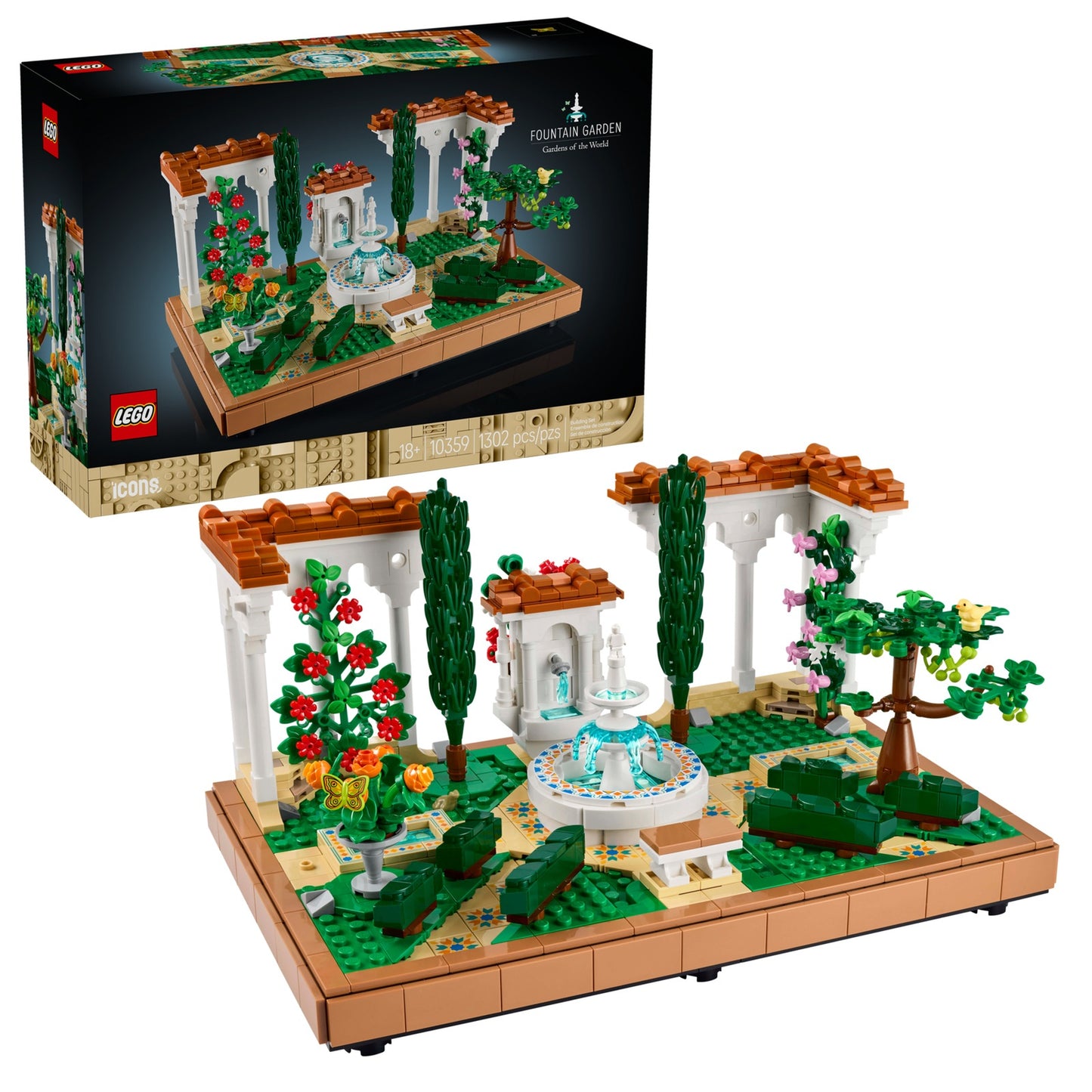 LEGO Icons Fountain Garden (10359)