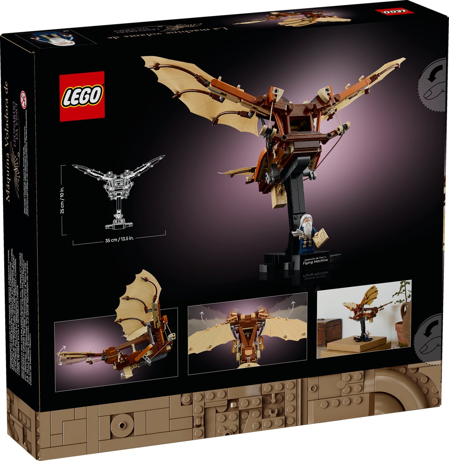 LEGO Icons Leonardo da Vinci's Flying Machine (10363)