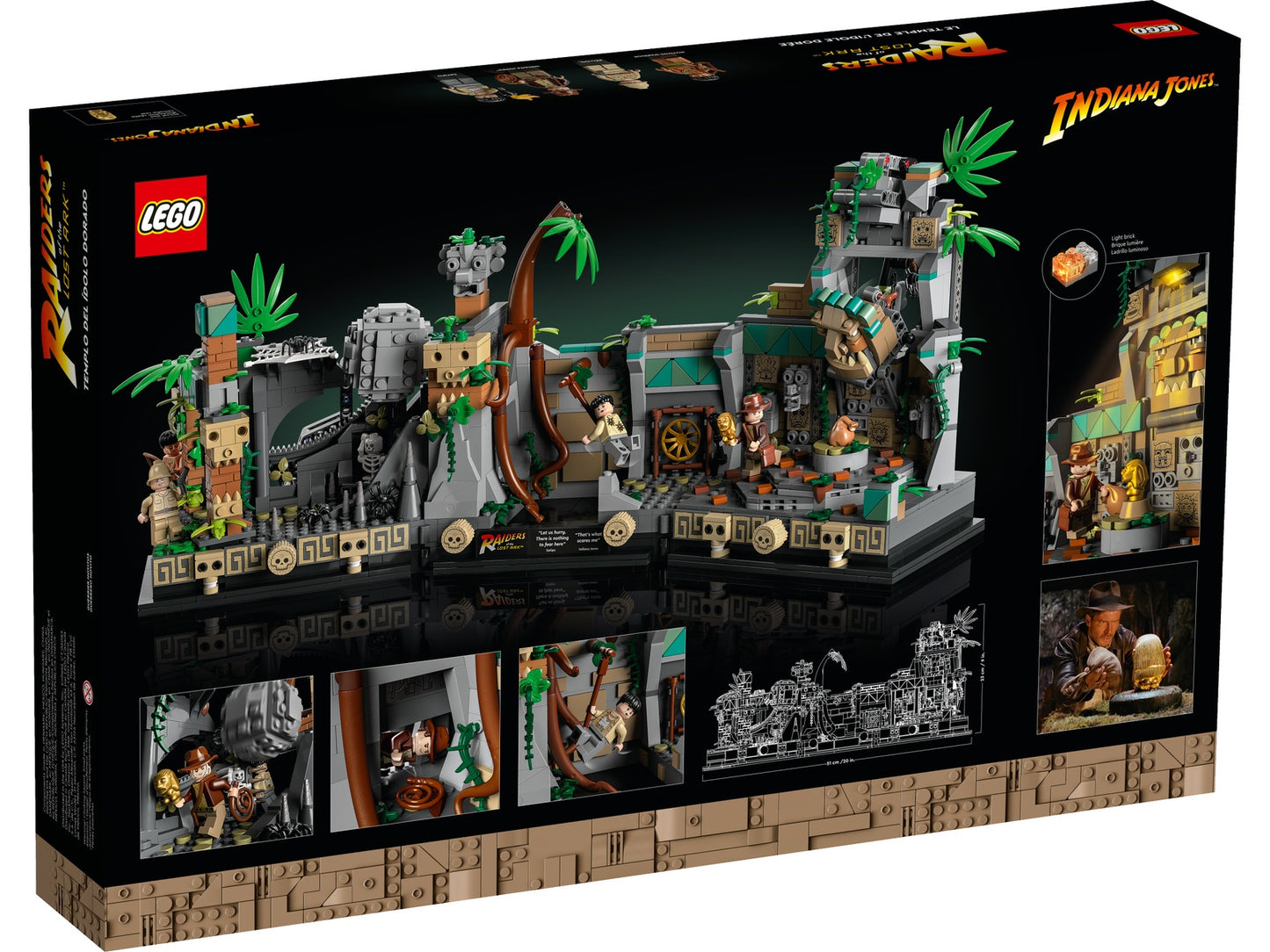 LEGO Indiana Jones Temple of the Golden Idol (77015)