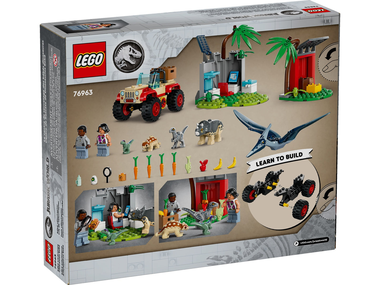 LEGO Jurassic World Baby Dinosaur Rescue Center (76963)