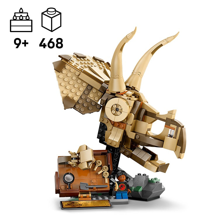LEGO Jurassic World Dinosaur Fossils Triceratops Skull (76969)